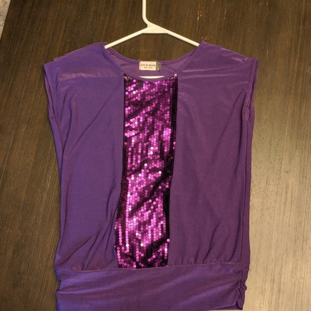 Sequin top